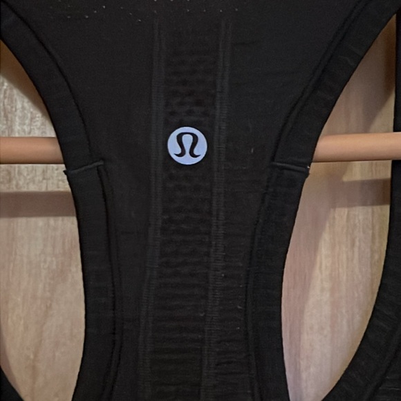 Lululemon Tank Top Tech Athletic Running Yoga Fitness Black US 6 - Picture 2 of 6